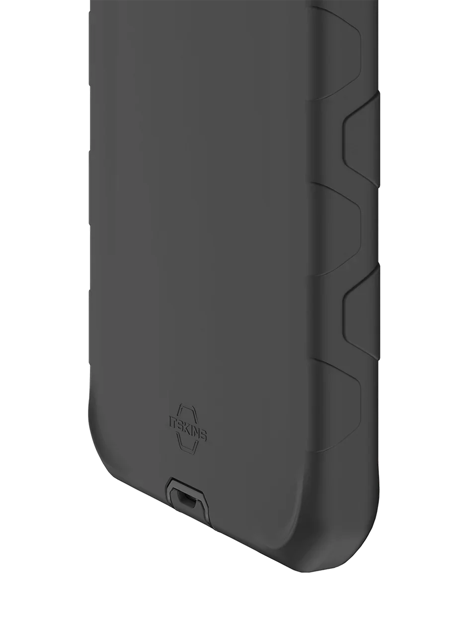 Itskins Supreme Solid iPhone 13 Pro Cover - Charcoal Black - Tashqila Itskins Supreme Solid iPhone 13 Pro Cover - Charcoal Black - Tashqila